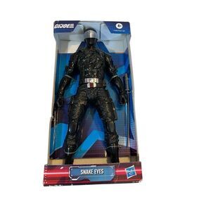 HASBRO GIJOE Snake Eyes 9.5” Action Figure New Figure  New in Box